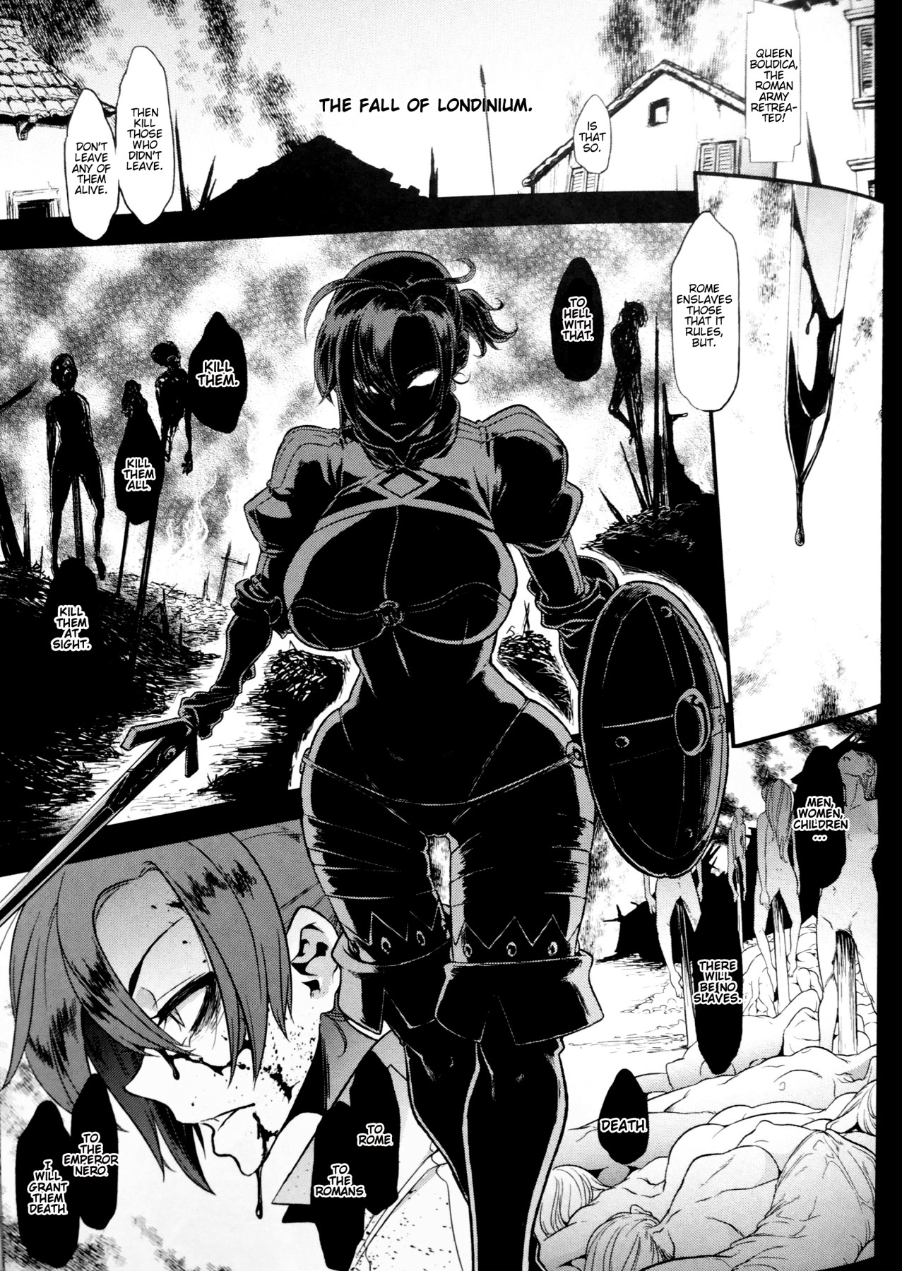 Hentai Manga Comic-BOUDICA -The Queen Who Promises Victory--Read-34